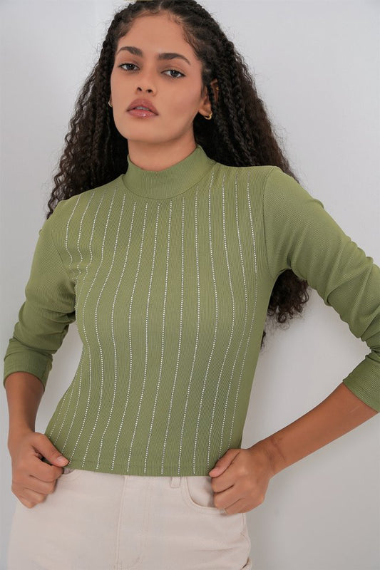 922 Taşlı Body - Çağla