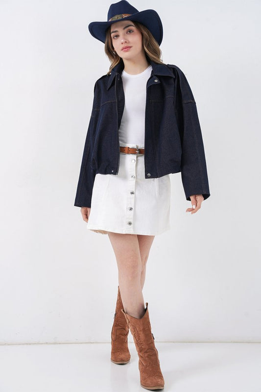 Kot Bomber Ceket 0737 - Lacivert