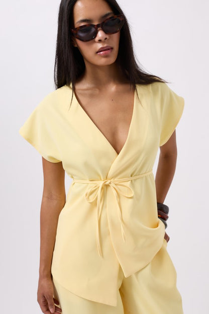 Bağcık Detay Yelek