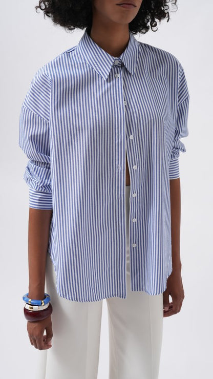 Çizgili Basic Gömlek