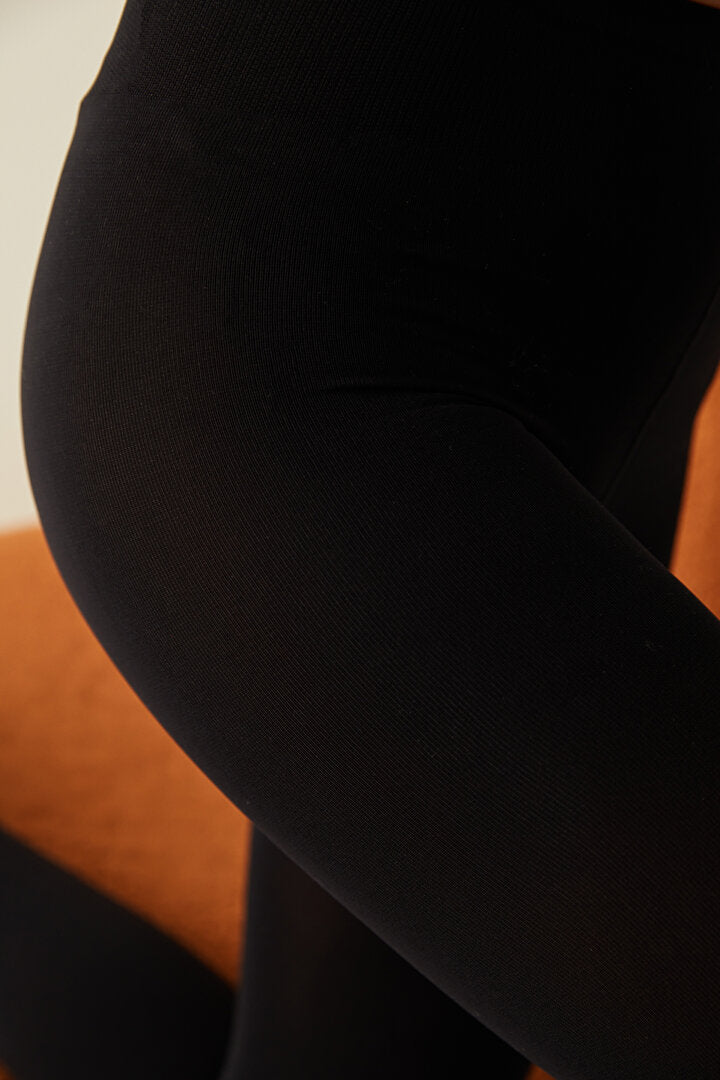 12'li Eko Paket Siyah Mikro 200 Opak, Mat, Külotlu Çorap - Black Micro 200 Pantyhose-Pentilicious