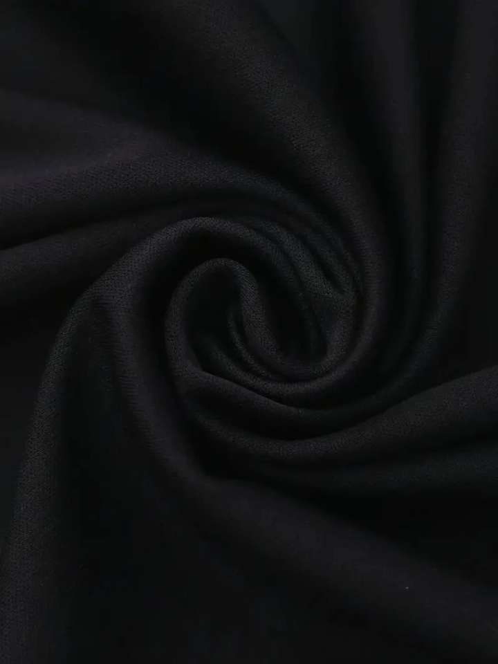 Baskılı Oversize Bisiklet Yaka T-shirt - Siyah