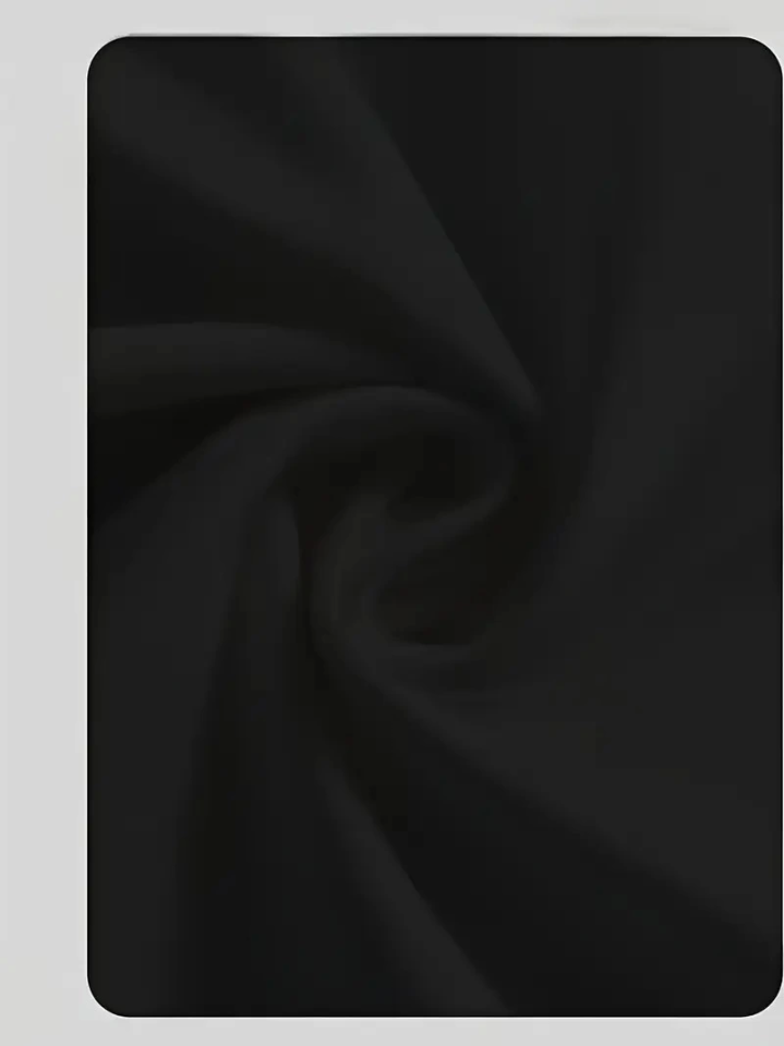 Baskılı Oversize Bisiklet Yaka T-shirt - Siyah