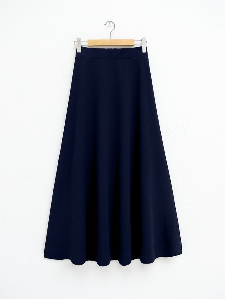 İthal Likralı Krep Kumaş Kiloş Çan Etek  -Laci