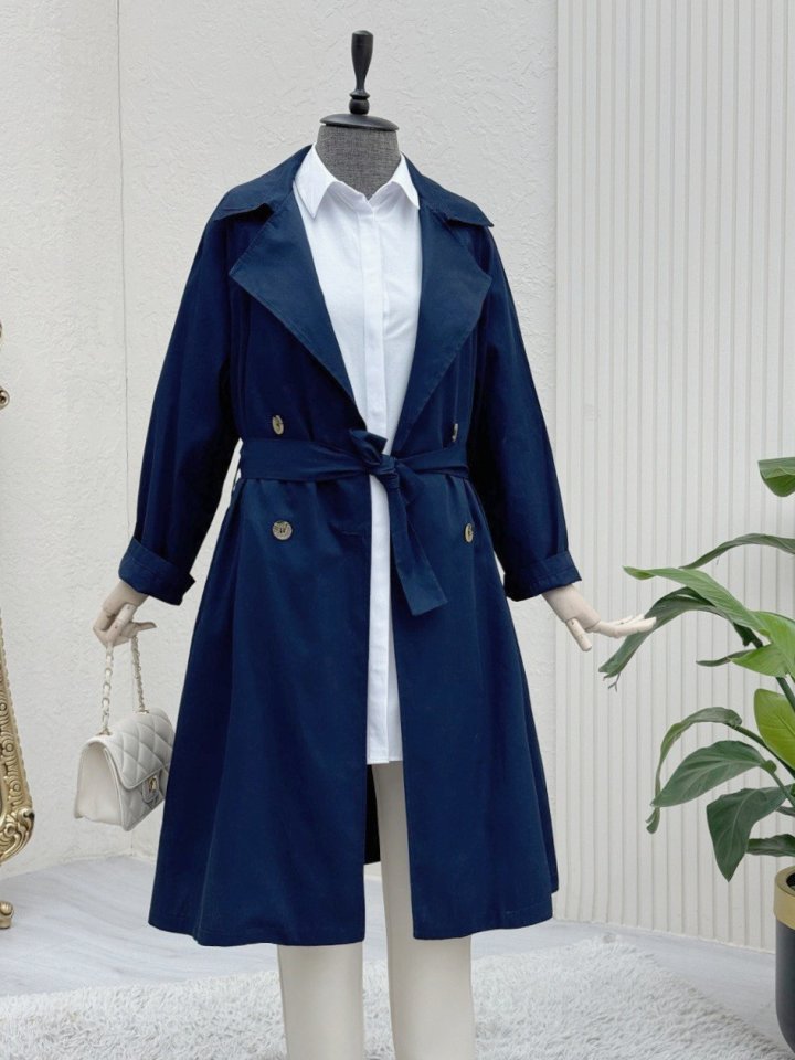 Bolero Detaylı Kemerli Araboy Trençkot -Laci