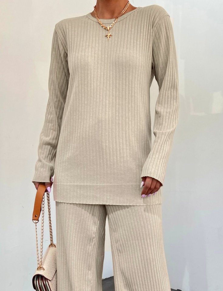 Bisiklet Yaka Kaşkorse Takım      -Taş