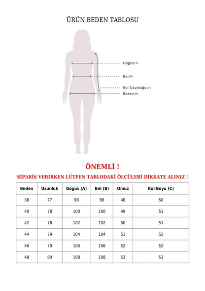 Yaka Ve Ceplerinde Taş İşlemel Kot Ceket -Buz Mavi