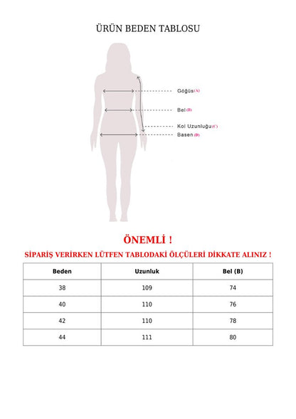 Beli Cırtlı Likralı Pantolon -Vizon