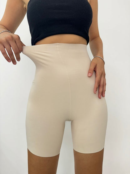 Lazer Kesim  Paçalı Korse -Krem