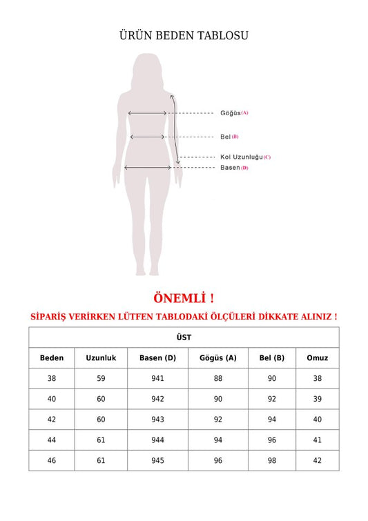 Desenli Etek Beli Lastikli Yelek Etek Kot Takım   -Gri