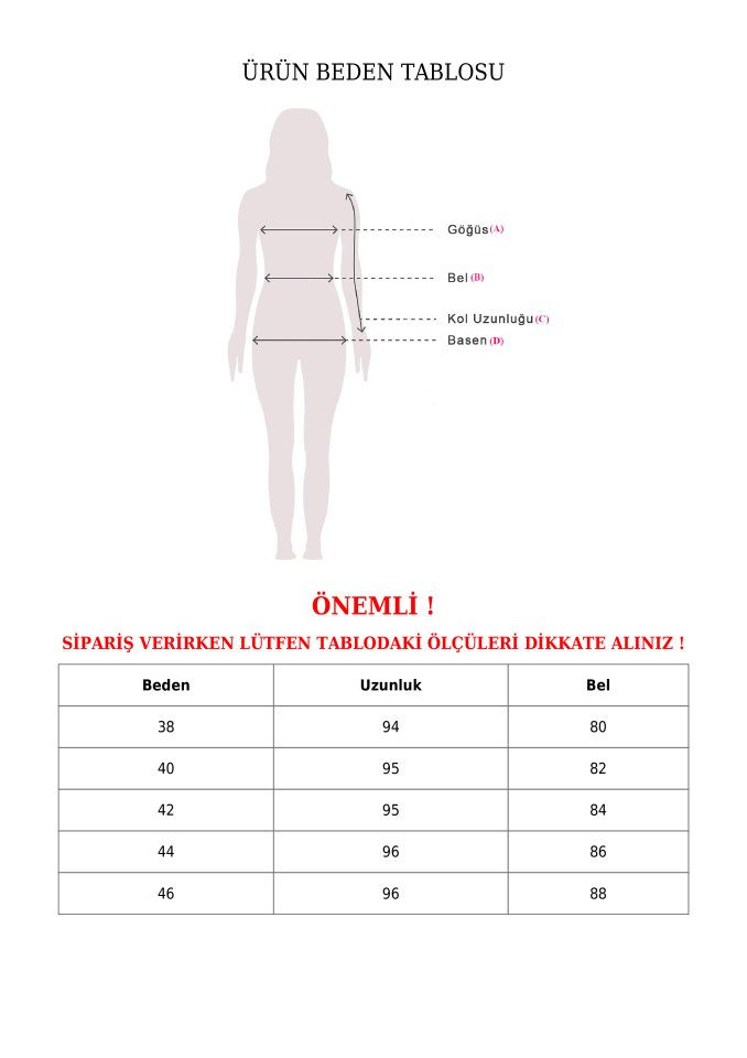 Kalın Kemerli Kumaş Pantalon    -Bej