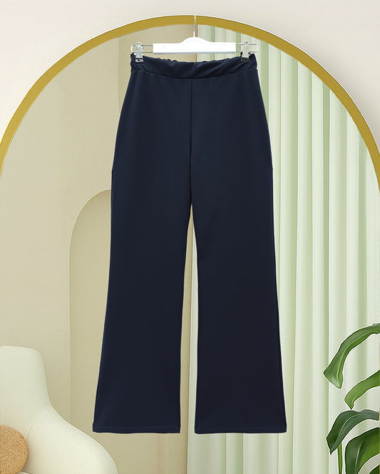 İthal Kumaş İspanyol Paça Pantolon   -Laci