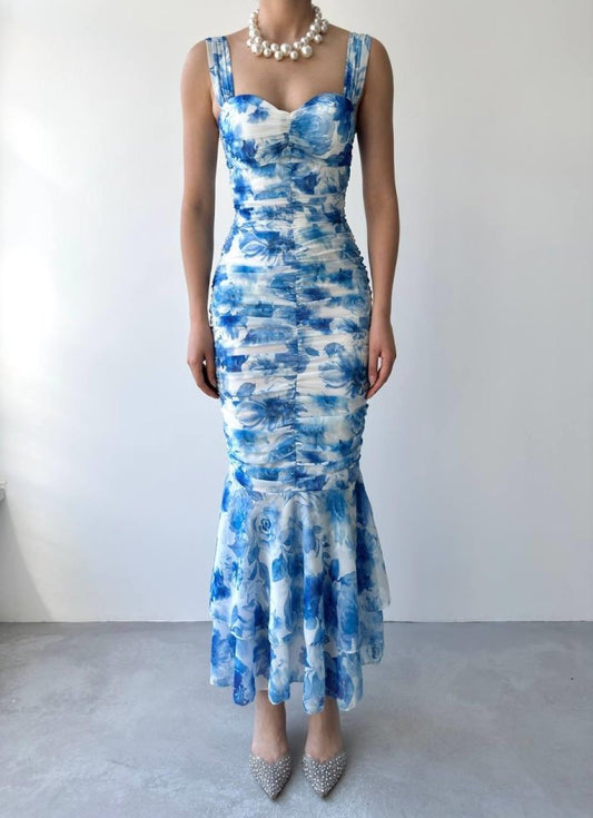 Peran Büzgülü Elbise