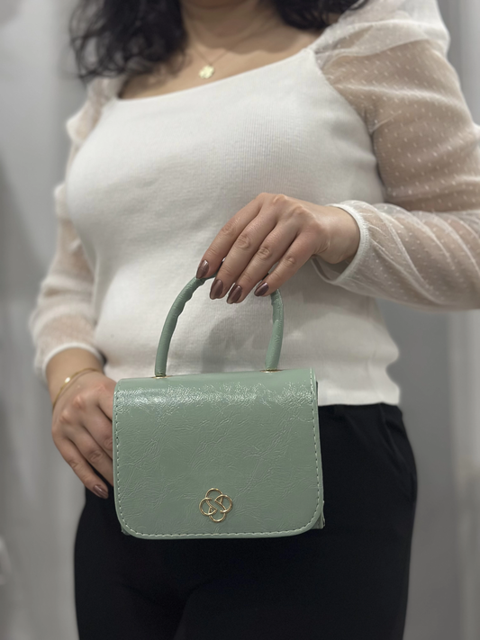 Mint cilt krash çanta