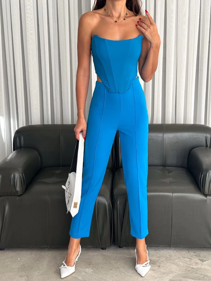 Büstiyer pantolon takım s1011