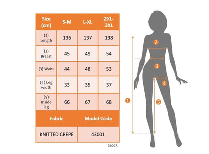 Kadın Kısa Kollu Kayık Yaka Belden Kuşaklı örme Krep Tulum