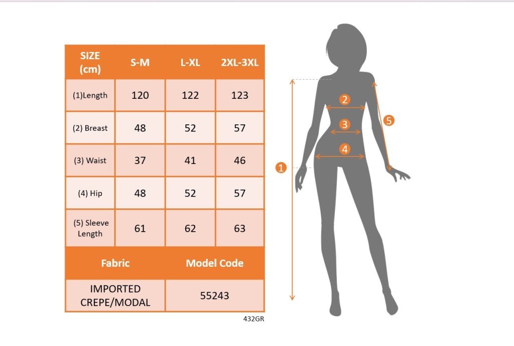 Kadın Uzun Kollu Bisiklet Yaka Ithal Krep Bluz Alt Desenli Modal Midi Elbise