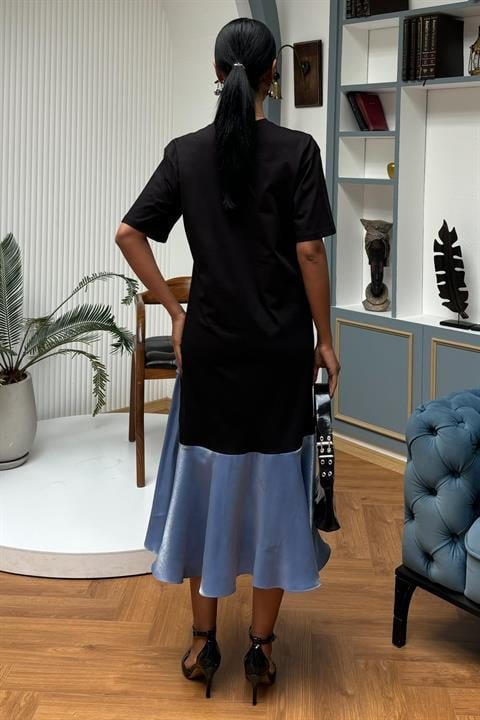 Volanlı Süprem Elbise 2864