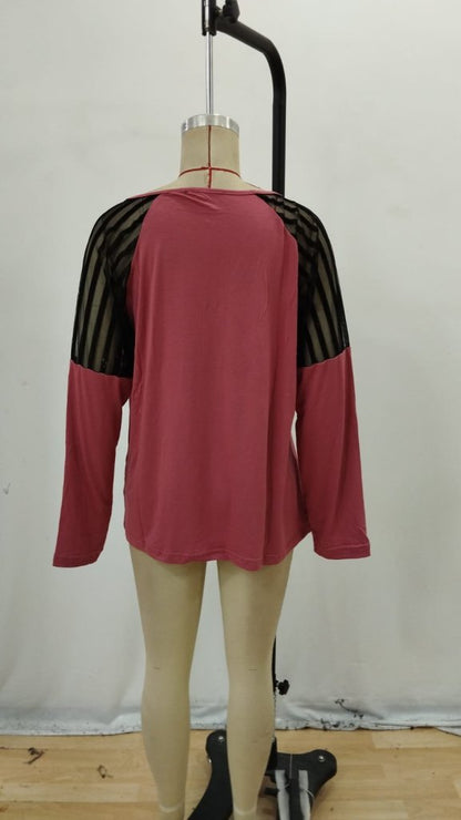 Kadın Uzun Kollu Yakadan Fermuarlı Viskon Bluz