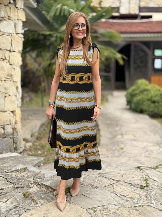 Kadın Omuzlardan Büzgülü Kayık Yaka Fırfırlı Janjan Krep Elbise