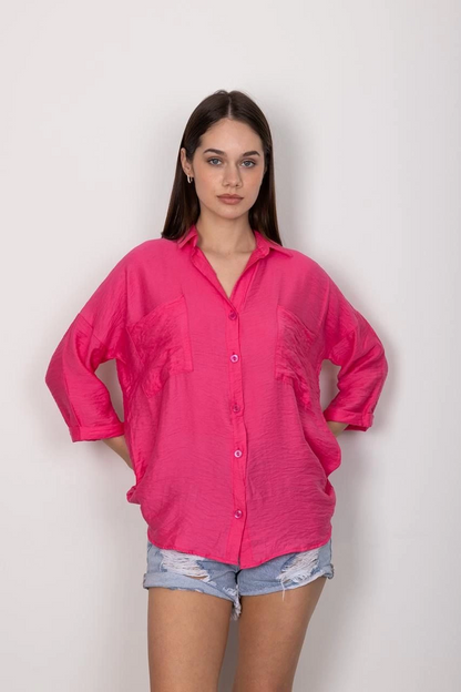 Cepli salaş gömlek t1010