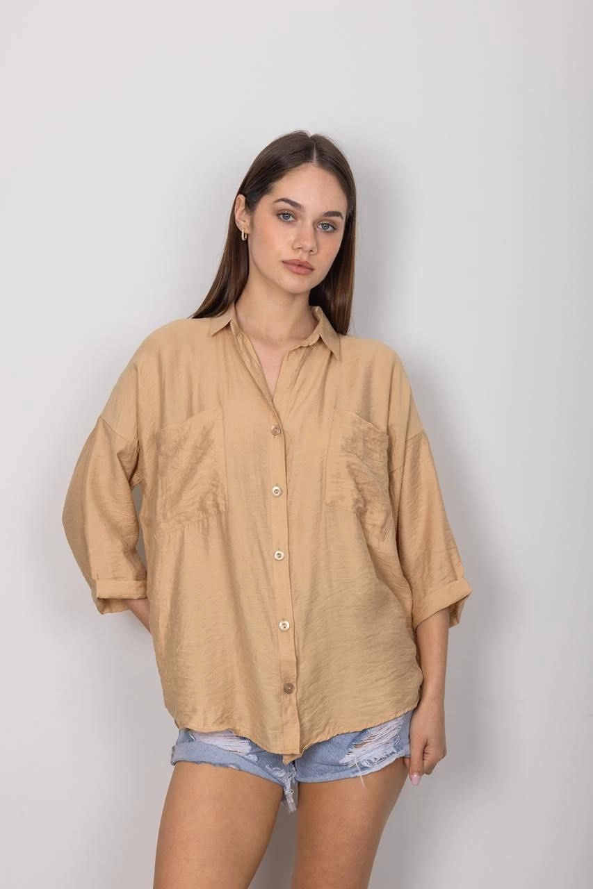 Cepli salaş gömlek t1010