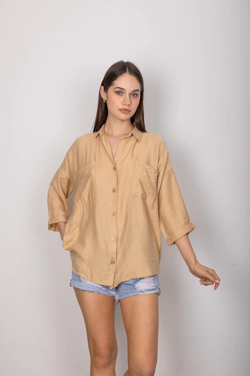 Cepli salaş gömlek t1010