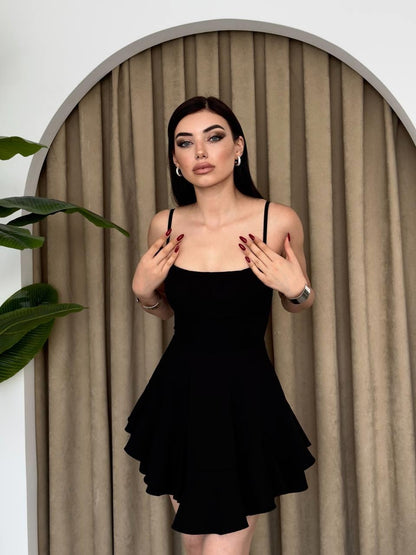 Common İp Askılı Elbise