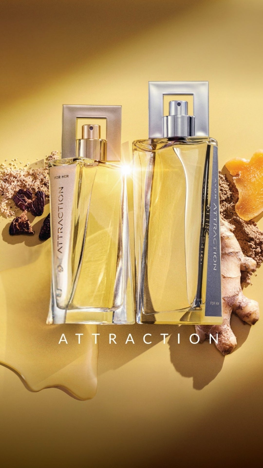 Attraction - Çiftler için Özel Parfüm Seti