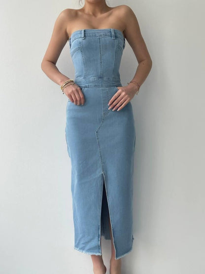 Sonic Straplez Elbise