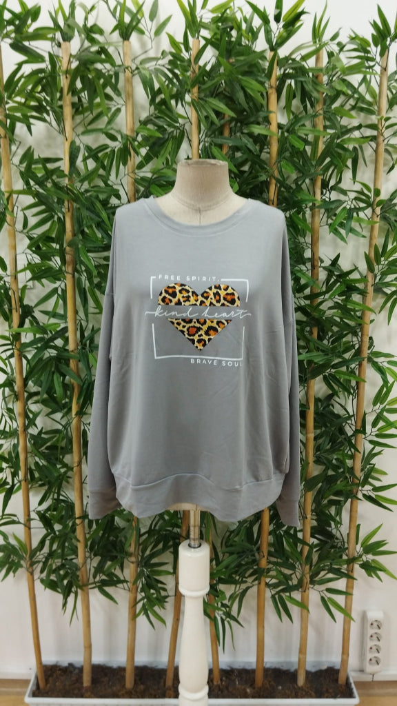 Kadın Uzun Kollu Bisiklet Yaka Desenli Viskon Iki Iplik Bluz