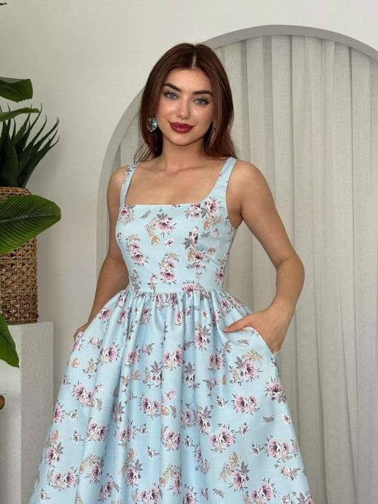 Yoa Cep Detaylı Elbise