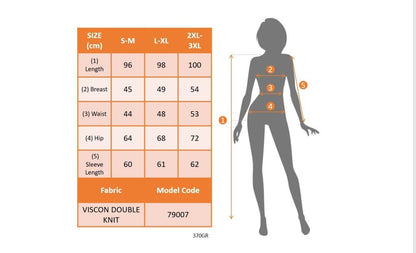 Kadın Uzun Kollu V Yakalı Salaş Midi Akrilik Elbise