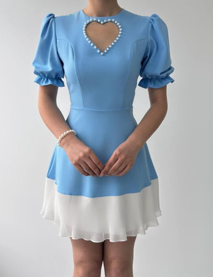 Safe Kalp Detaylı Elbise