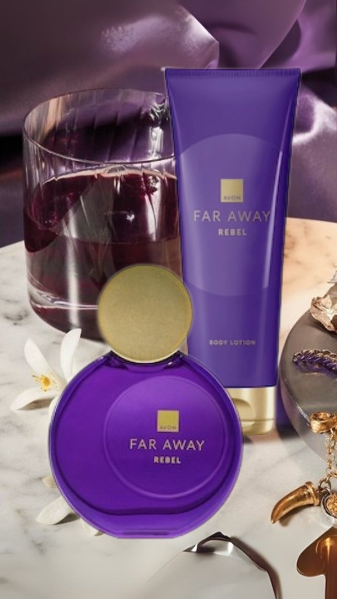 Far Away Rebel Kadın Bakım Seti - Asi Parfüm & Vücut Losyonu