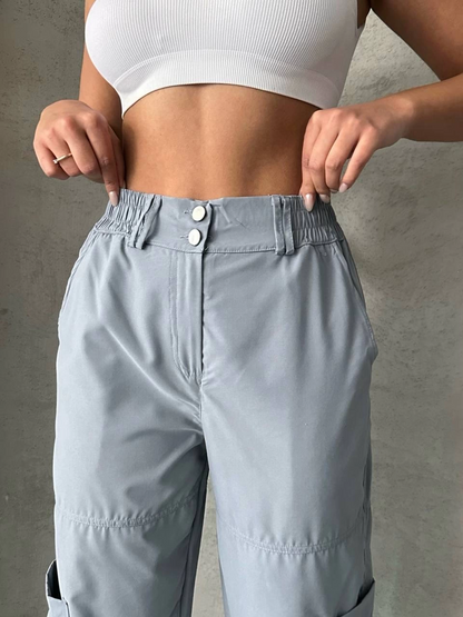 Jogger lastik paça pantolon