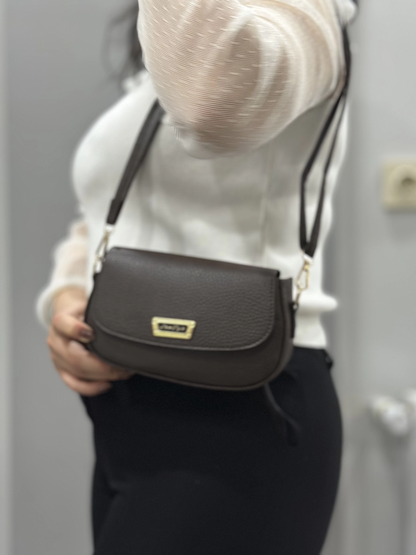 Kahve cilt jessi çanta