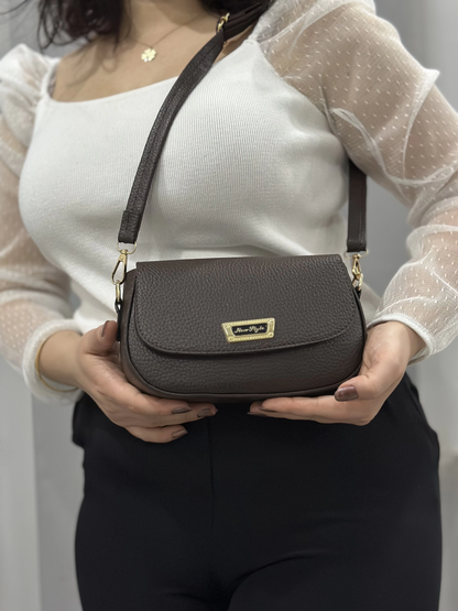 Kahve cilt jessi çanta