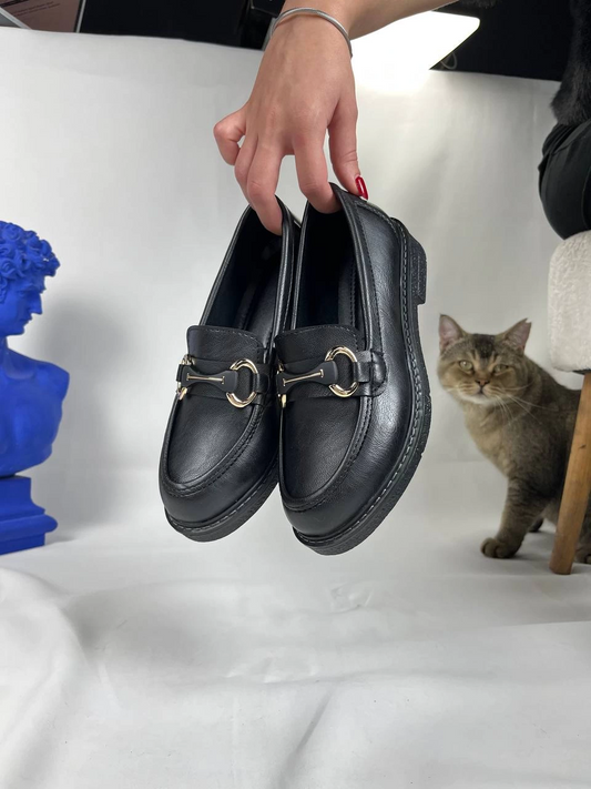 KB-801 Kuback Kömür Cilt Günlük Kadın Babet