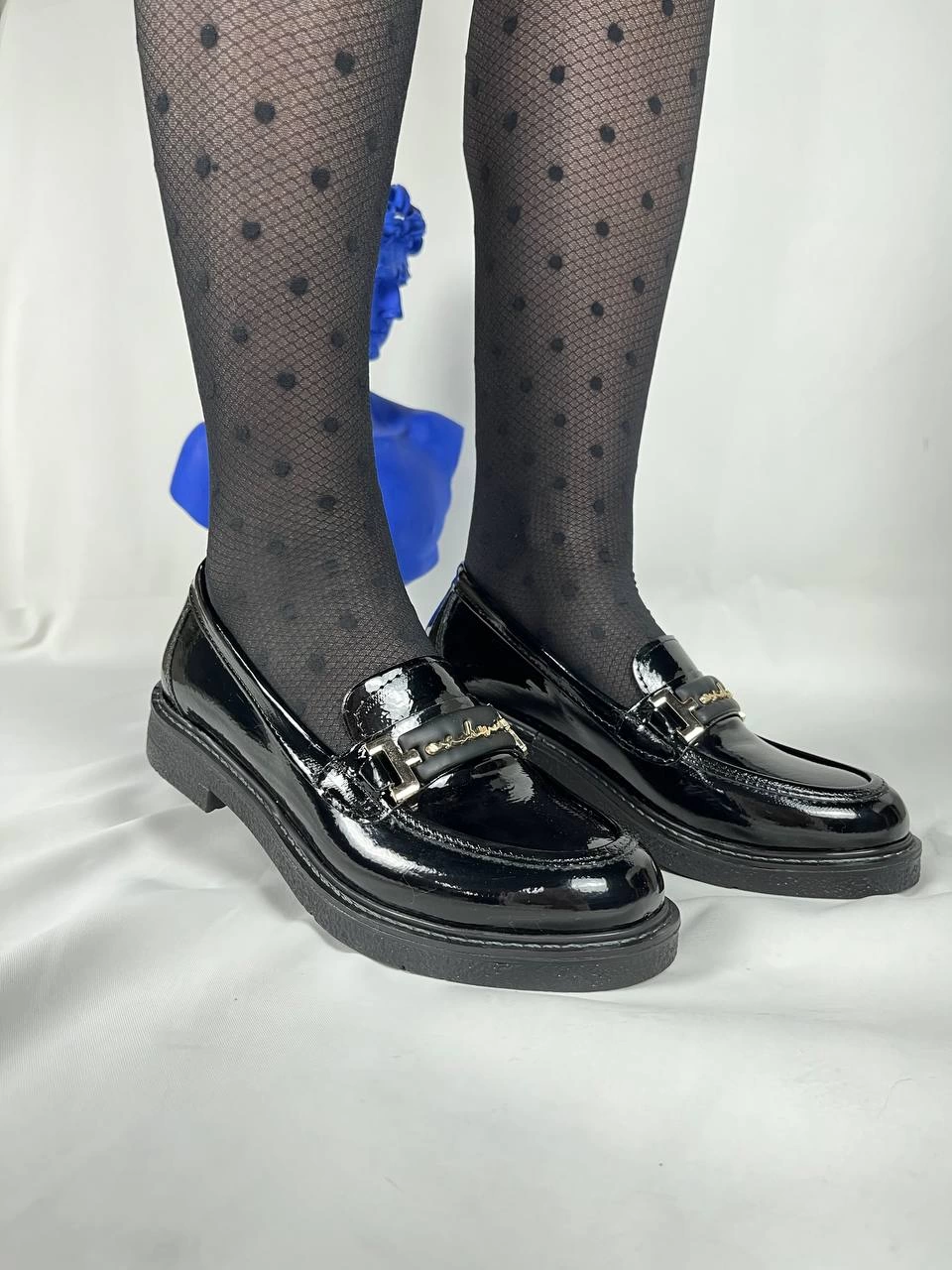 KB-803 Kuback Kömür Rugan Günlük Kadın Babet