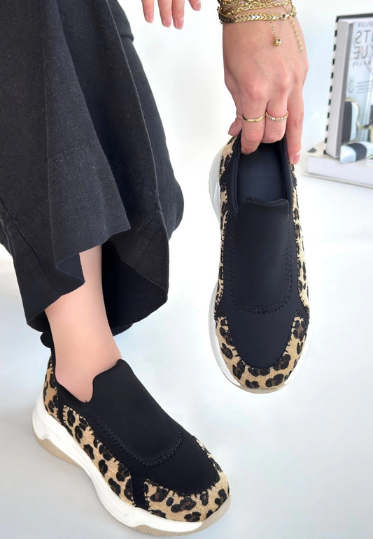 Kendy Leopar Süet Spor Ayakkabı