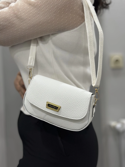 Beyaz cilt jessi çanta