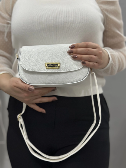 Beyaz cilt jessi çanta