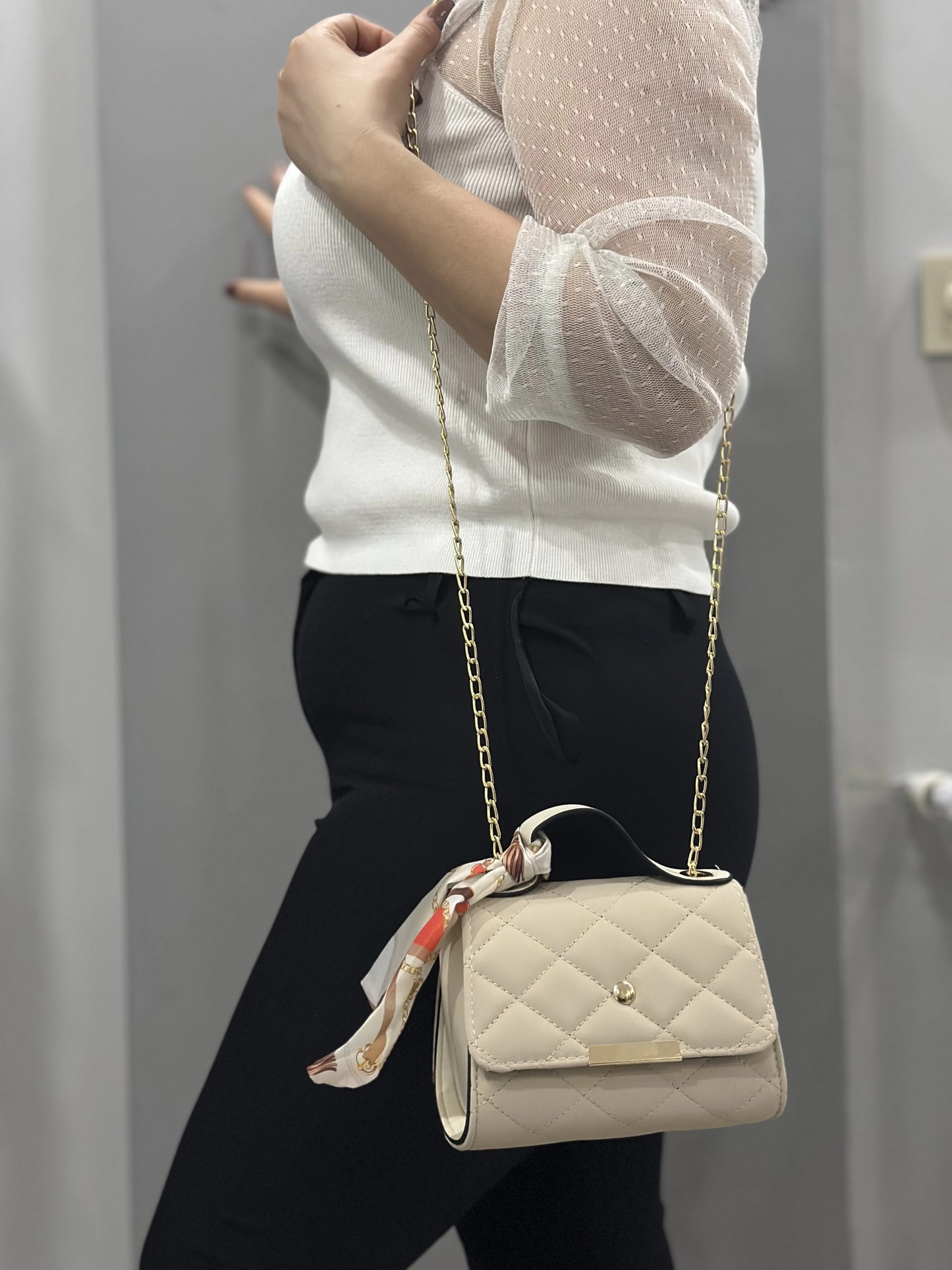 Bej cilt zoje çanta