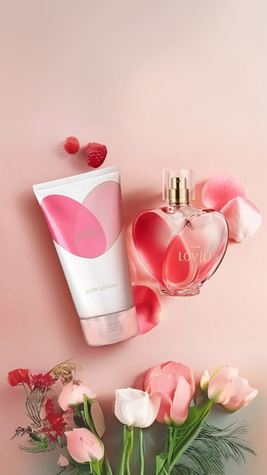 Lov U Kadın Parfümü ve Nemlendirici Vücut Losyonu Seti
