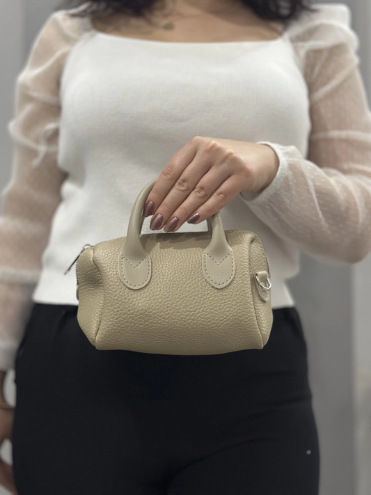 Vizon cilt bugo çanta