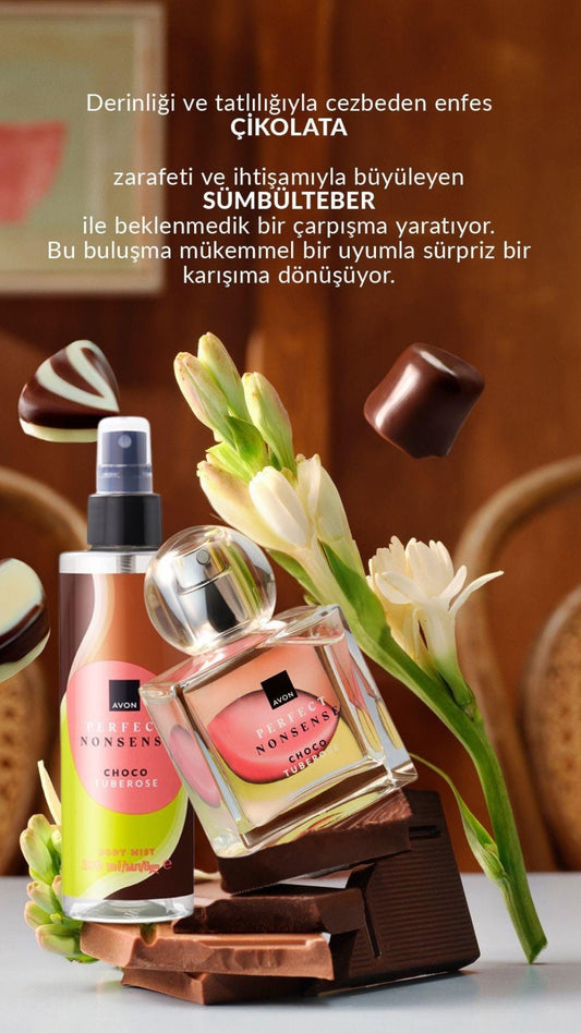 Perfect Nonsense Choco Tuberose Bakım Seti - EDP Parfüm & Vücut Spreyi