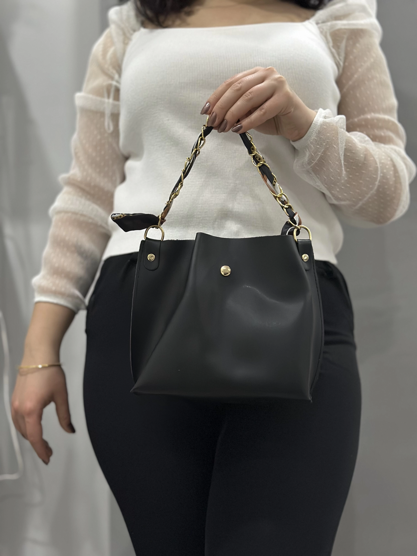 Siyah cilt zrm çanta