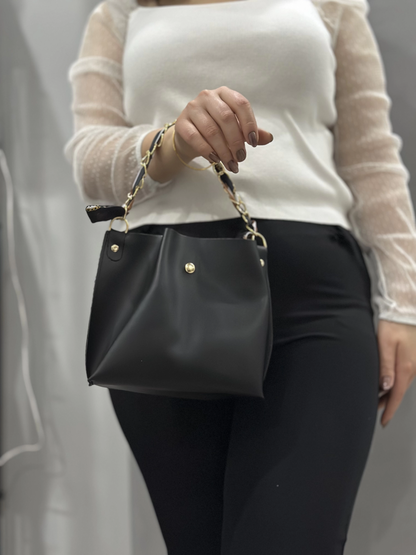 Siyah cilt zrm çanta