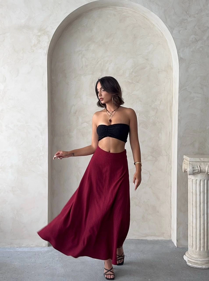 Uzun astarlı etek s255043